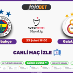 Fenerbahçe – Galatasaray Derbi Maçı izle 23 Şubat 2020 Canli şifresiz Maç