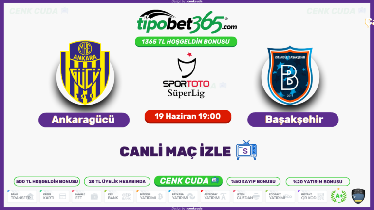 Jojobet tv canli – Ankaragücü – Başakşehir Super Lig 2020 Günün Maçı