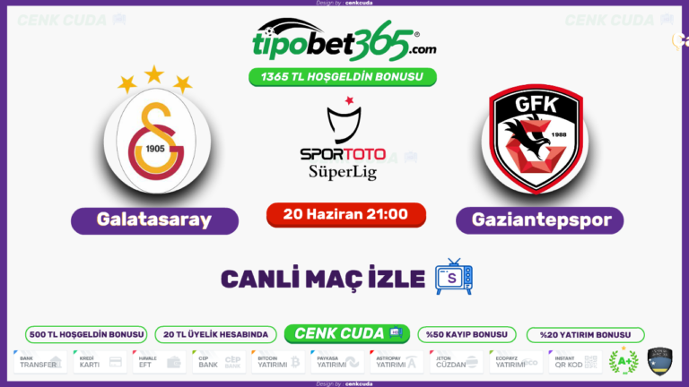 ( Bedava Bein Sport izle ) Galatasaray – Gaziantep canli maç izle şifresiz
