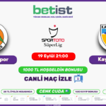 Alanyaspor – Kayserispor HD Bein sport 1 Jojobet tv