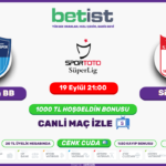 BB Erzurumspor – Sivasspor HD Maç yayını, Matbet tv Şifresiz bein
