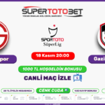 Betpark tv izle, Antalyaspor – Gaziantep FK canli celytabet tv maçları izle