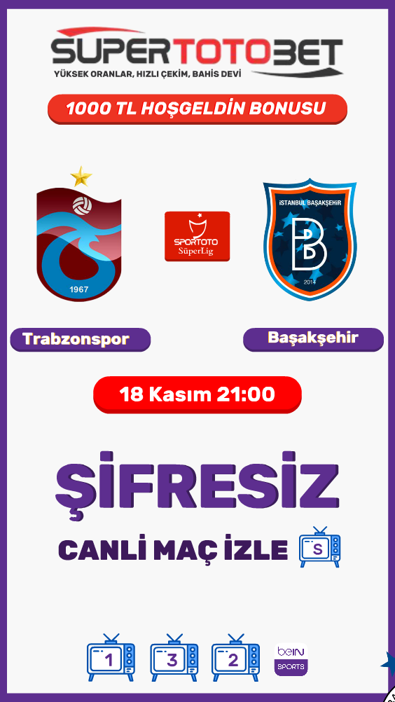 Trabzonspor - Başakşehir FK