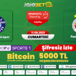 Adana Demirspor Fenerbahçe Canli maç yayını izle, Kesintisiz Donmadan izle, Bein sport TV izle