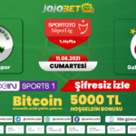 Giresunspor Galatasaray Maçı şifresiz HD, Donmadan izle Jojobet TV