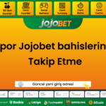Spor Jojobet bahislerinizi Takip Etme