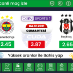 Fenerbahçe Beşiktaş Derbi Maçı canli izle Jojobet TV, Bein sports HD donmadan izle Kesintisiz HD maç yayınları
