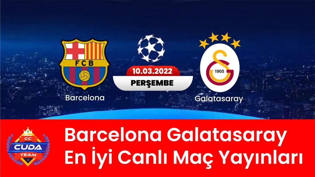 [ Jojobet TV ] Barcelona Galatasaray En İyi Canlı Maç Yayınları bedava izle şifresiz
