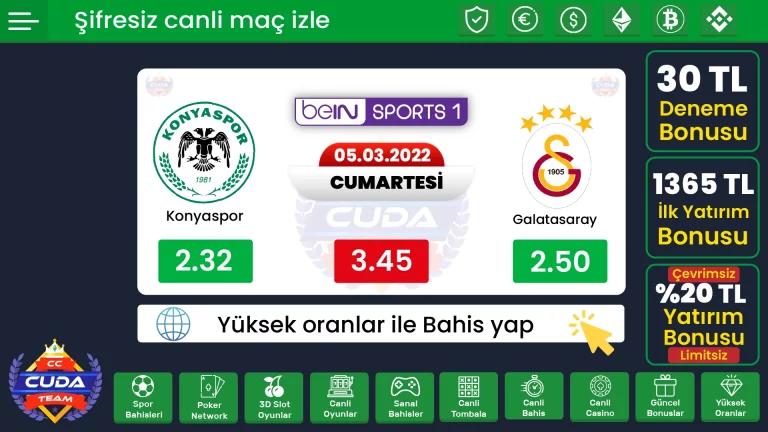 [ Jojobet TV ]  Konyaspor Galatasaray maçı canli izle, Şifresiz kesintisi donmadan izle Selcuk Sports HD