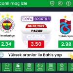 [ Jojobet tv ] Fenerbahçe Trabzonspor Derbisi izle, FB TS Maçı canli izle, Golvar TV izle, Jestyayin izle
