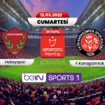 [ JOJOBET tv izle ]  Hatayspor Karagümrük Maçı canli izle şifresiz, selcuk sports HD