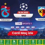 Trabzonspor Kayserispor Türkiye kupası maçı şifresiz izle, Bein sports 1 şifresiz izle Jojobet TV