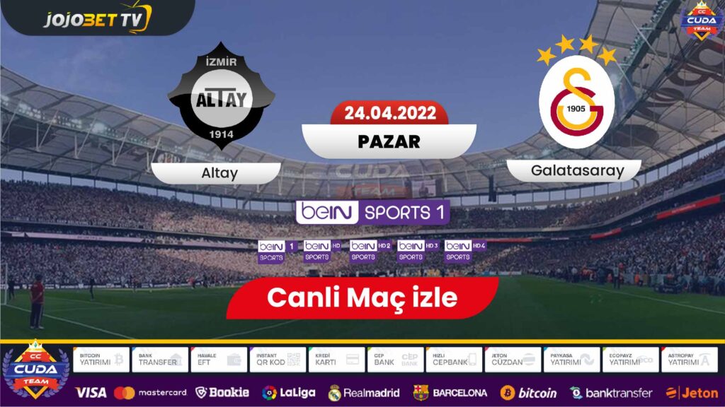 Altay Galatasaray maçı canli izle