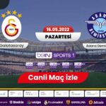 Galatasaray Adana Demirspor maçı canli ize, Şifresiz canli maç izle Jojobet TV, Bein sport 1 izle