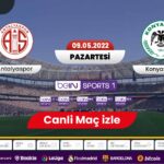 Antalyaspor Konyaspor maçı canli izle, Bein sport 1 canli izle Jojobet tv