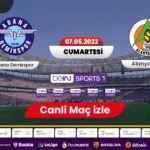 Adana Demirspor Alanyaspor maçı canli izle, Şifresiz Bein sports 1 izle Jojobet TV