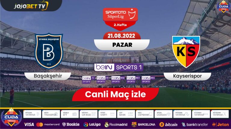 [ SelçukSportsHD ] Başakşehir Kayserispor maçı canli şifresiz, donmadan izle HD maç linkleri