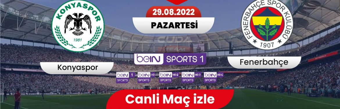 Konyaspor Fenerbahçe maçı izle, Şifresiz