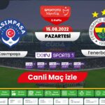 ( Jojobet TV ) Kasımpaşa Fenerbahçe maçı canli izle, donmadan, şifresiz izle Selçuk Sports HD