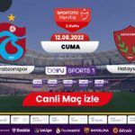 Trabzonspor Hatayspor Maçı canli izle, Şifresiz Matbet TV bein sports canli maç izle