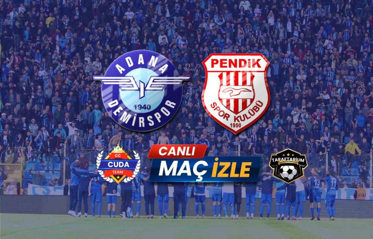 Adana Demirspor Pendikspor maçı canlı izle, Bein sports HD şifresiz