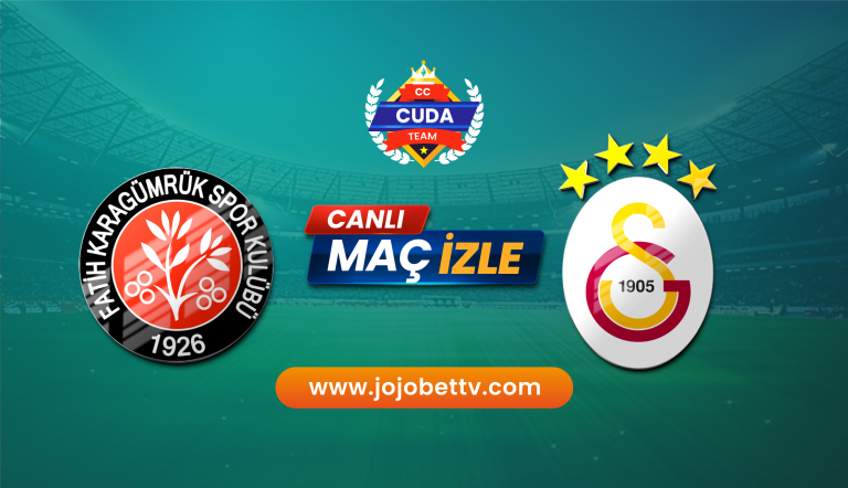 Fatih Karagümrük Galatasaray maçı donmadan şifresiz canlı izle (BEDAVA)