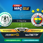 Konyaspor v Fenerbahçe Maçı izle, Bein Sports 1 canlı Şifresiz