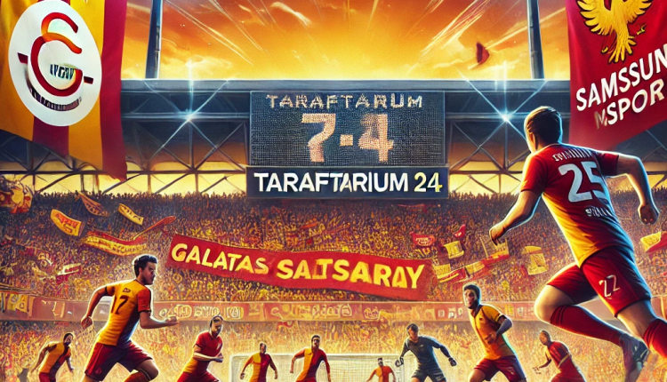 Galatasaray - Samsunspor Süper Lig Liderlik Maçı izle
