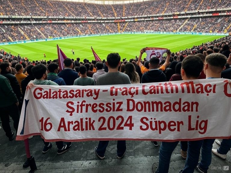 Galatasaray – Trabzonspor Maçı Nereden İzlenir? Yayın Bilgileri ve Platformlar
