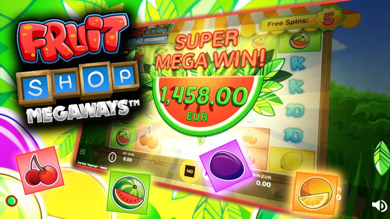 Fruit Shop Megaways Slot Oyunu: Meyve Tezgahında Büyük Kazançlar
