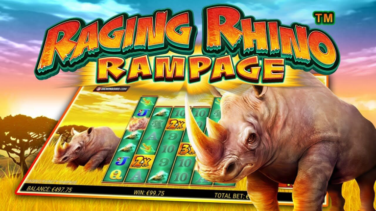Raging Rhino Slot Oyunu: Afrika Savanında Büyük Kazanç Avı