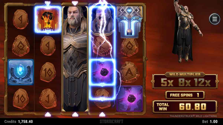 Thunderstruck Wild Lightning Slot Oyunu İncelemesi: Thor’un Şimşekleriyle Büyük Kazançlar