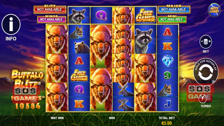 Buffalo Blitz Slot Oyunu: Amerikan Vahşi Doğasında Epik Kazanç Macerası