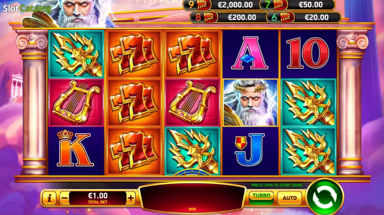 Zeus Slot Oyunu İncelemesi: Tanrılar Diyarında Büyük Kazançlar