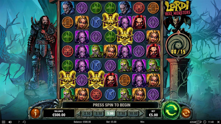 Lordi Reel Monsters Slot Oyunu: Hard Rock ve korkuyla dolu bir macera