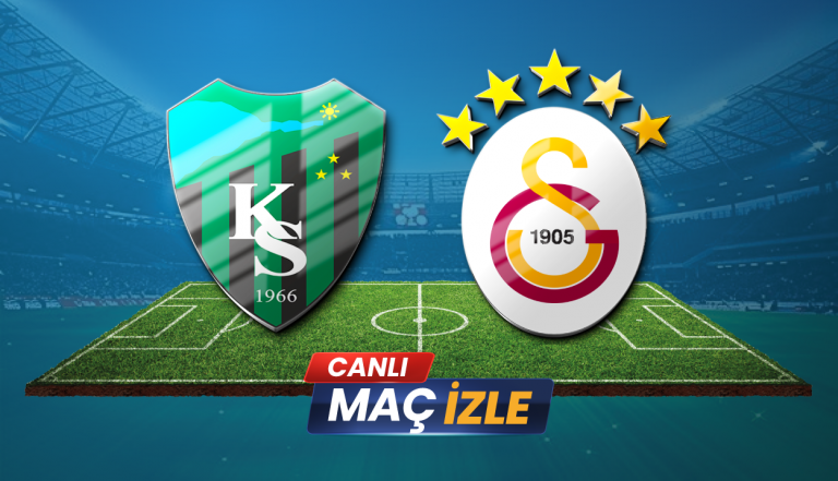 Kocaelispor – Galatasaray Maçı izle, Taraftarium 24 Şifresiz Donmadan CANLI