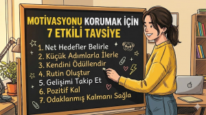 Motivasyonu Korumak İçin 7 Etkili Tavsiye