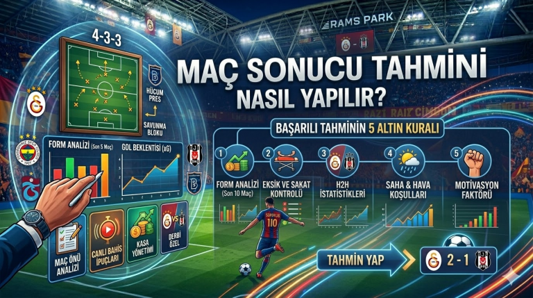 Maç tahmini nasıl yapılır ?
