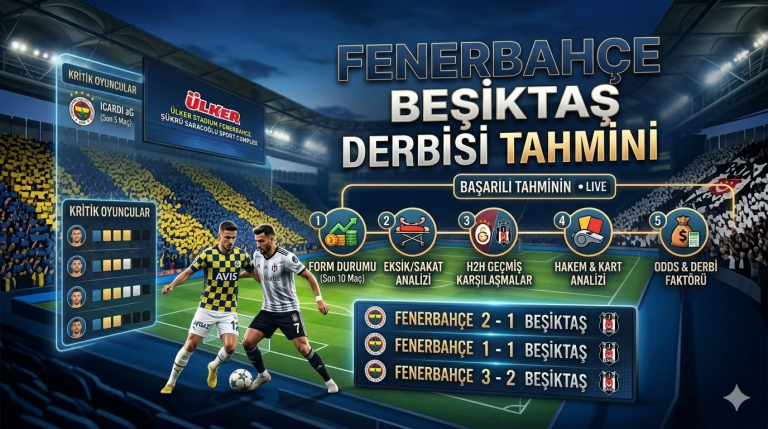 Fenerbahçe – beşiktaş maç tahmini