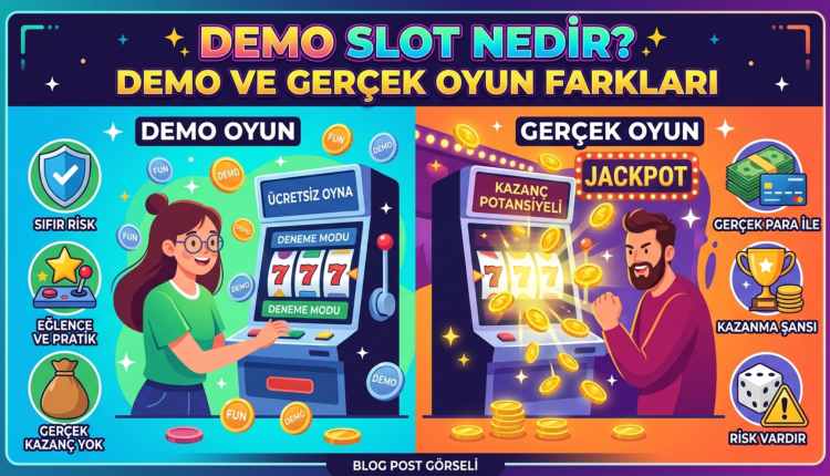 Demo Slot Nedir? Demo ve Gerçek Oyun Farkları